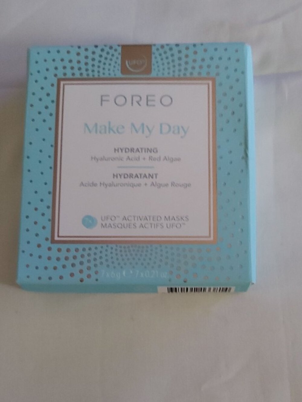UFO ACTIVATED FACE MASKS. MAKE MY DAY BY FOREO NEW/SEALED 2 BOXES